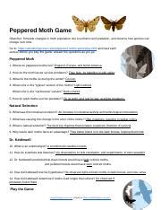 peppered moth game|ask a biologist peppered moth game.